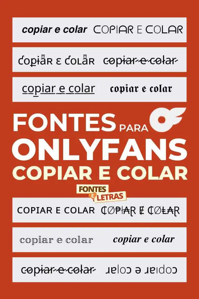Conversor de fontes para Onlyfans | Fontes e tipos de letra